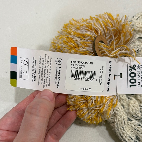 Smartwool Multicolor Knitted Beanie - Picture 4 of 8